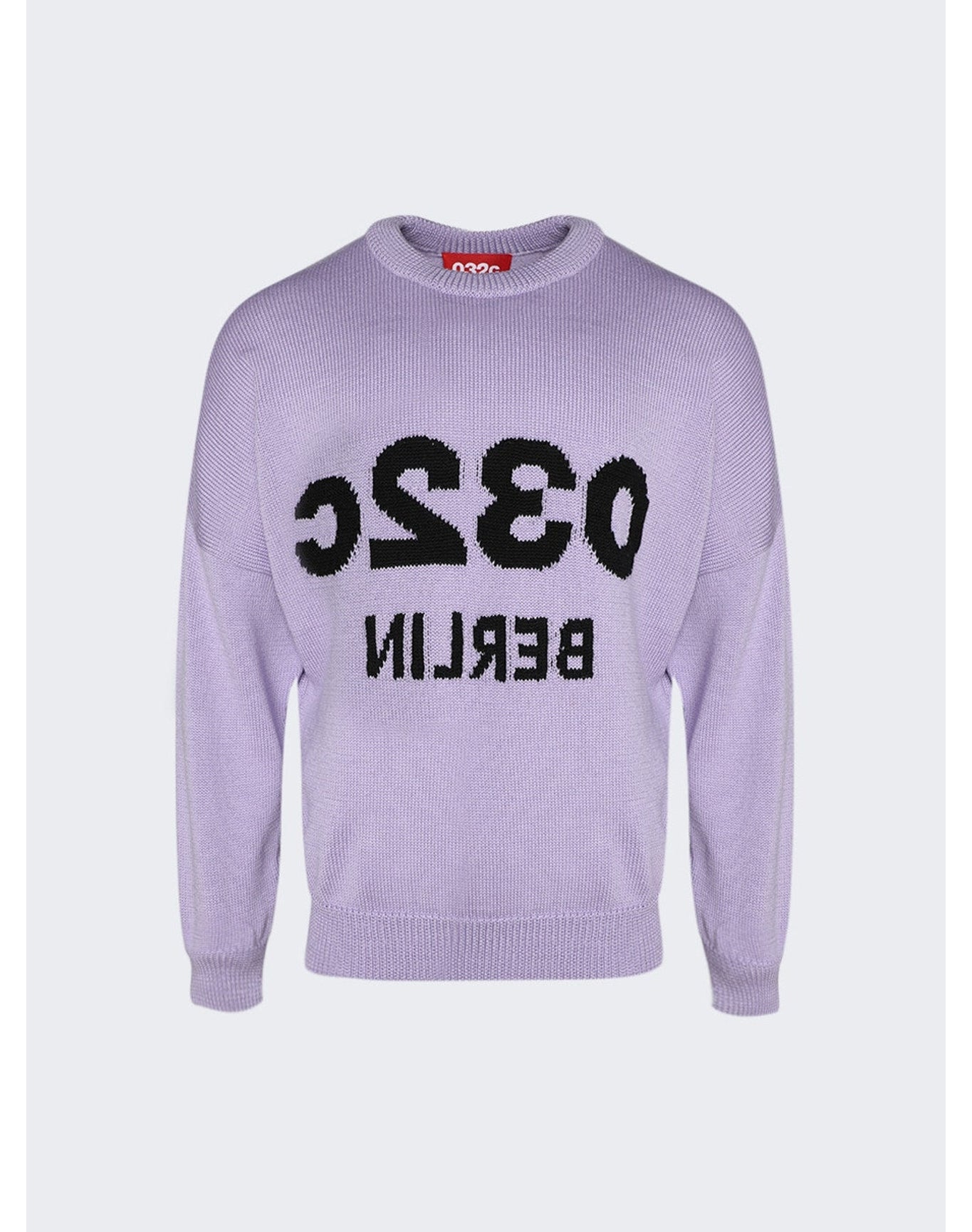 032c | Men | Selfie Sweater | Washed Lilac
