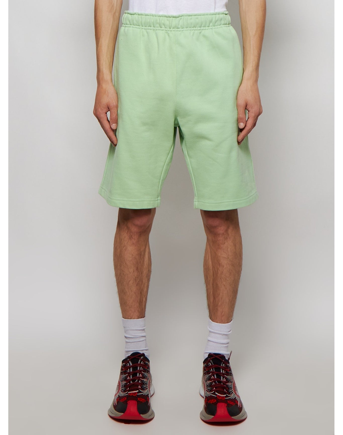 032c | Men | Sweatshorts | Phosphor Green