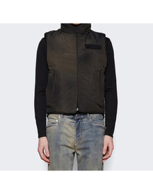 032c | Men | 'aurora' Fitted Down Vest | Brown