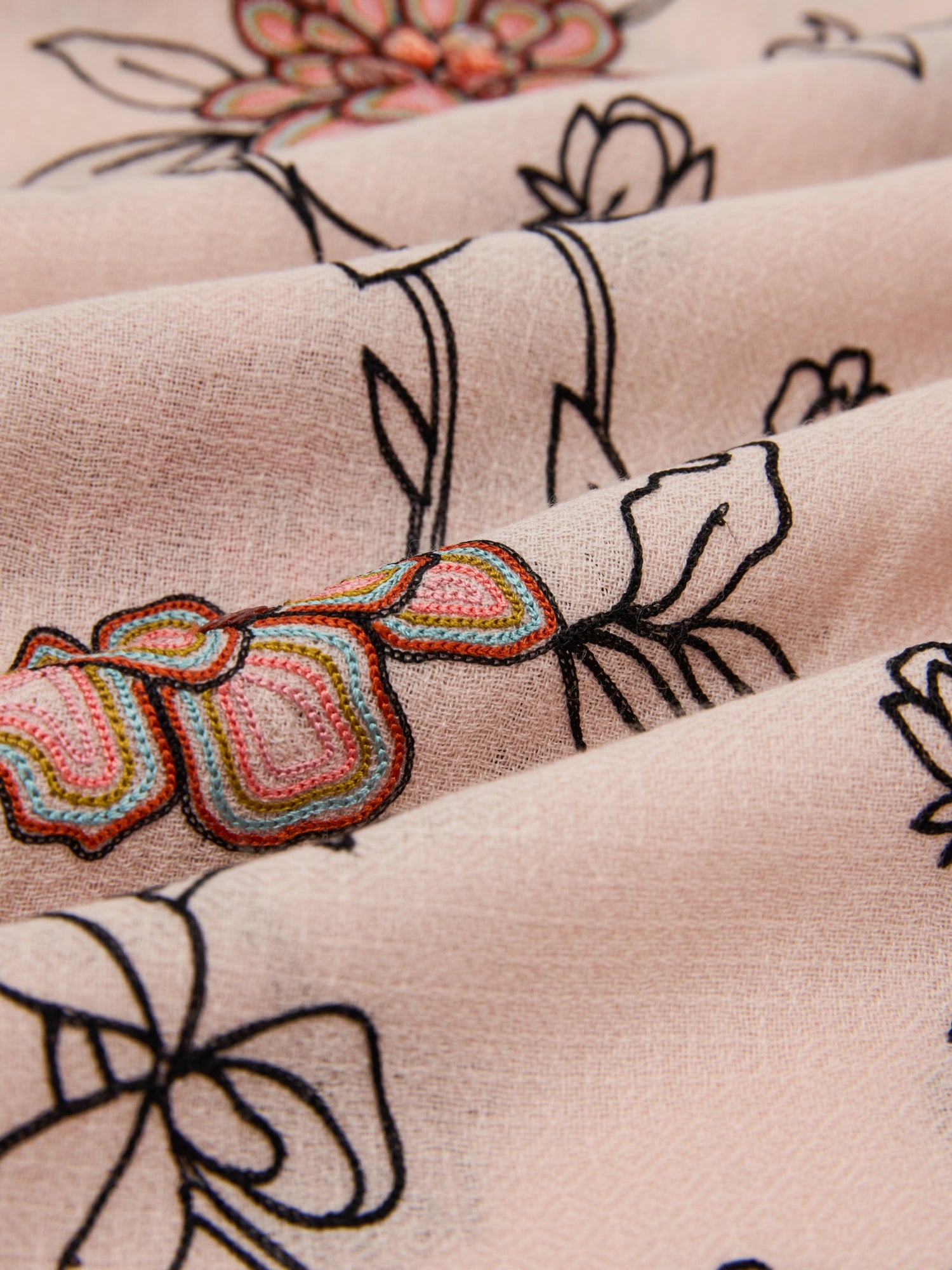 Cashmere Scarf - I | Pink