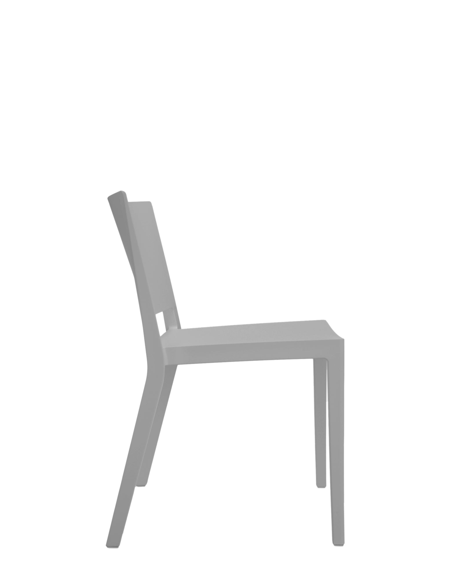 Kartell | Lizz Matte Chair | Set of 2 | Grey