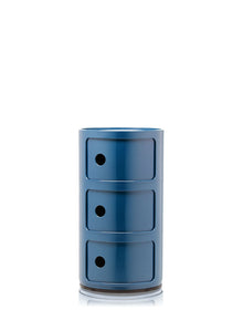 Componibili Classic Storage Unit - 3 Elements | Single | Blue