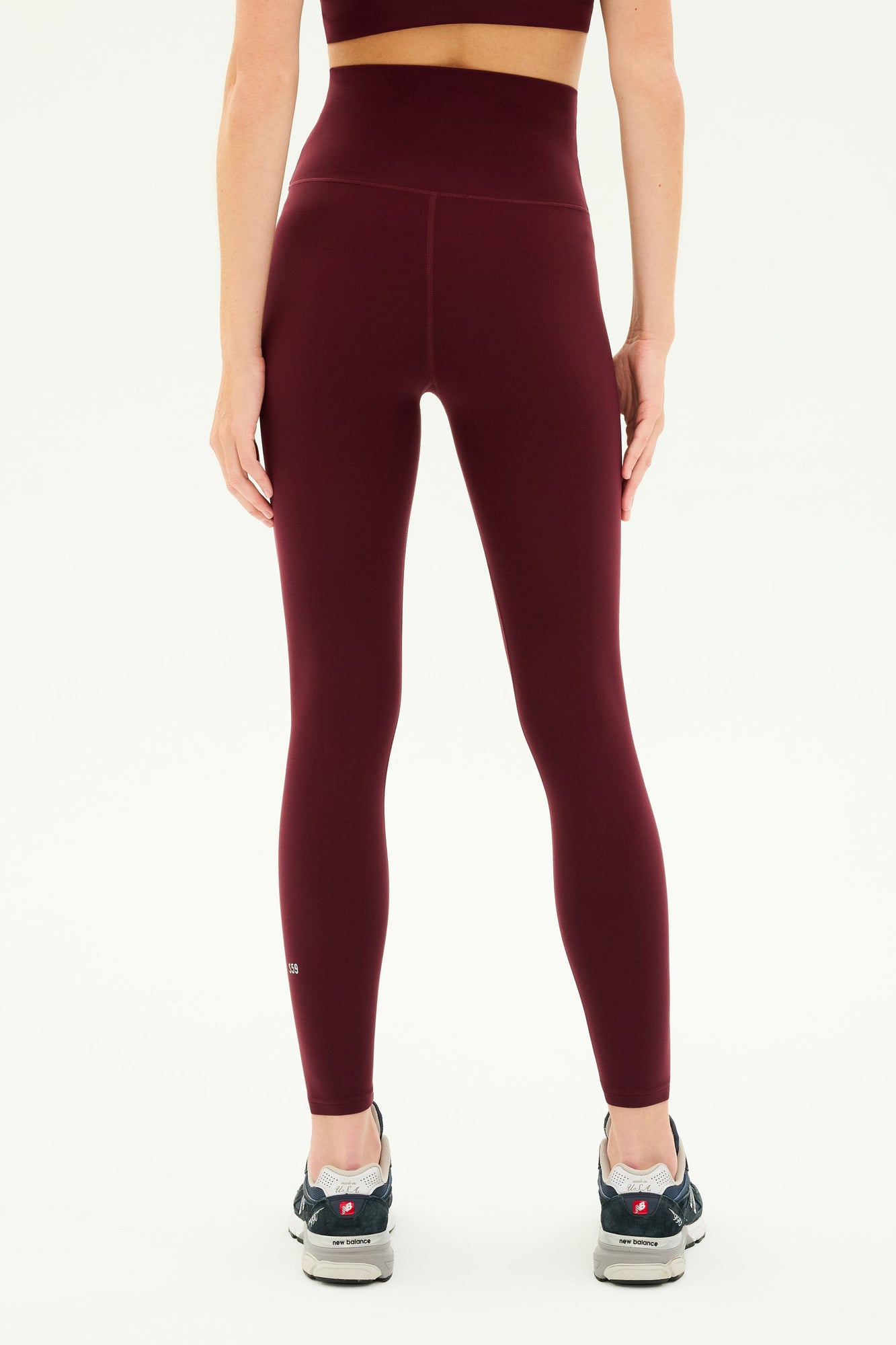 Airweight Super High Waist 7/8 | Dark Cherry