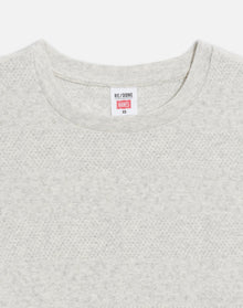 Womens | Hanes Pointelle 90s Baby Tee | Heather Grey