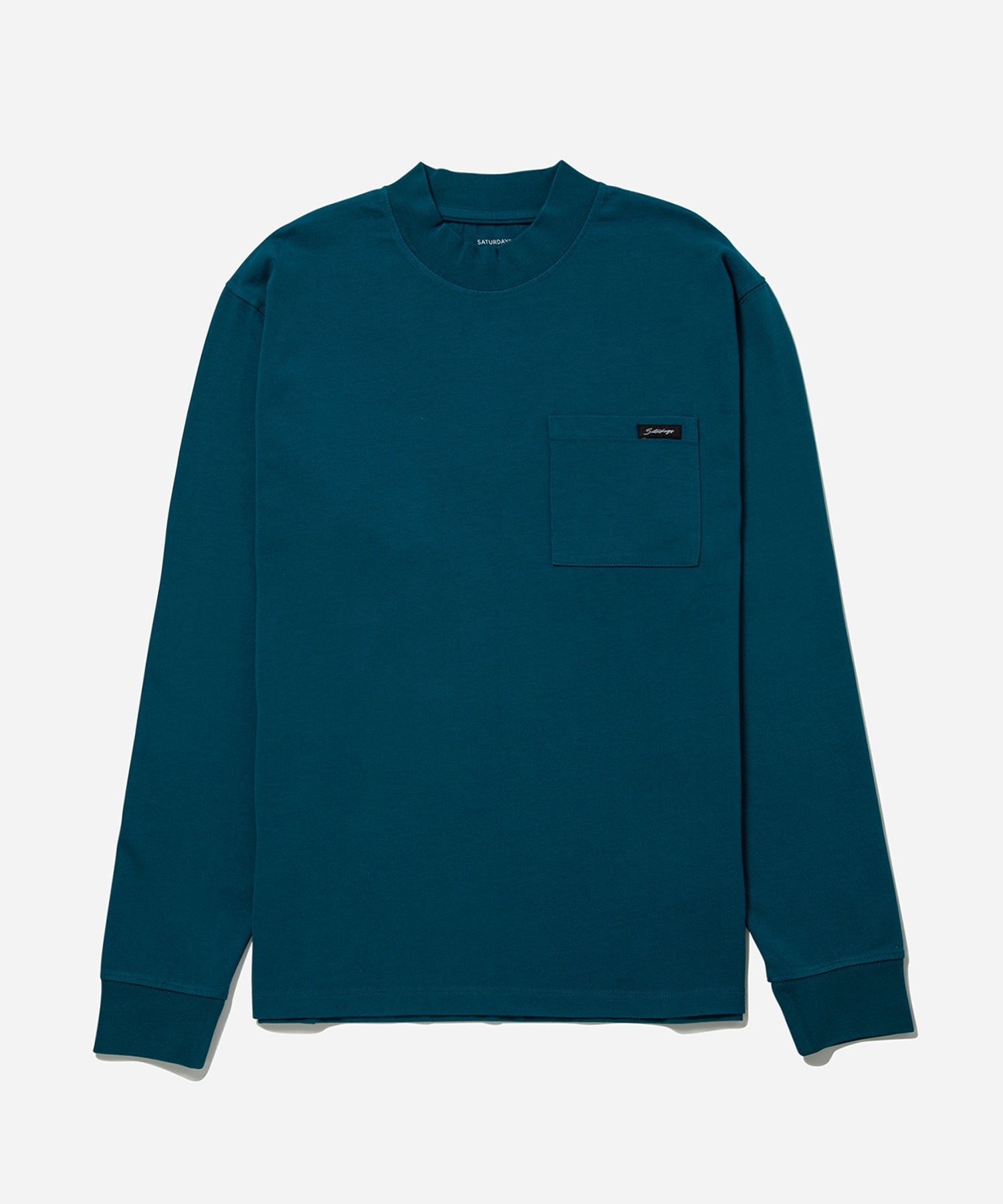 Gulf Coast | Dekalb Heavyweight Mockneck Long Sleeve Tee | Saturdays NYC