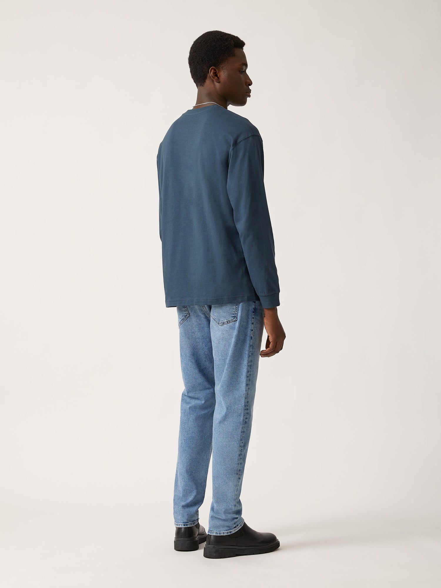 Mens | Water Tower Long Sleeve T-shirt | Moonlit Ocean