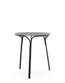 HIRAY Round Bistro Table | Single | Black