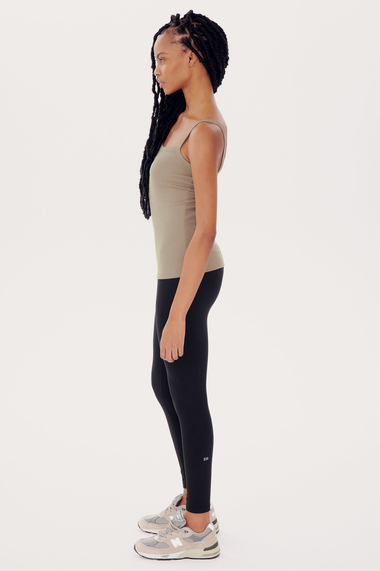 Romy Rib Tank | Latte