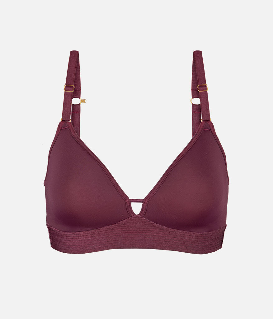The Spacer Bra | Plum