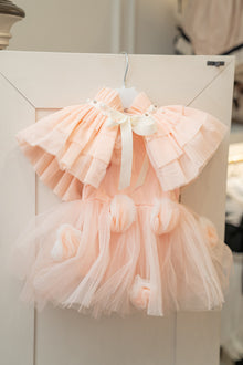 Baby Girls | Sugar Plum Victorian Tulle Cape | Pink