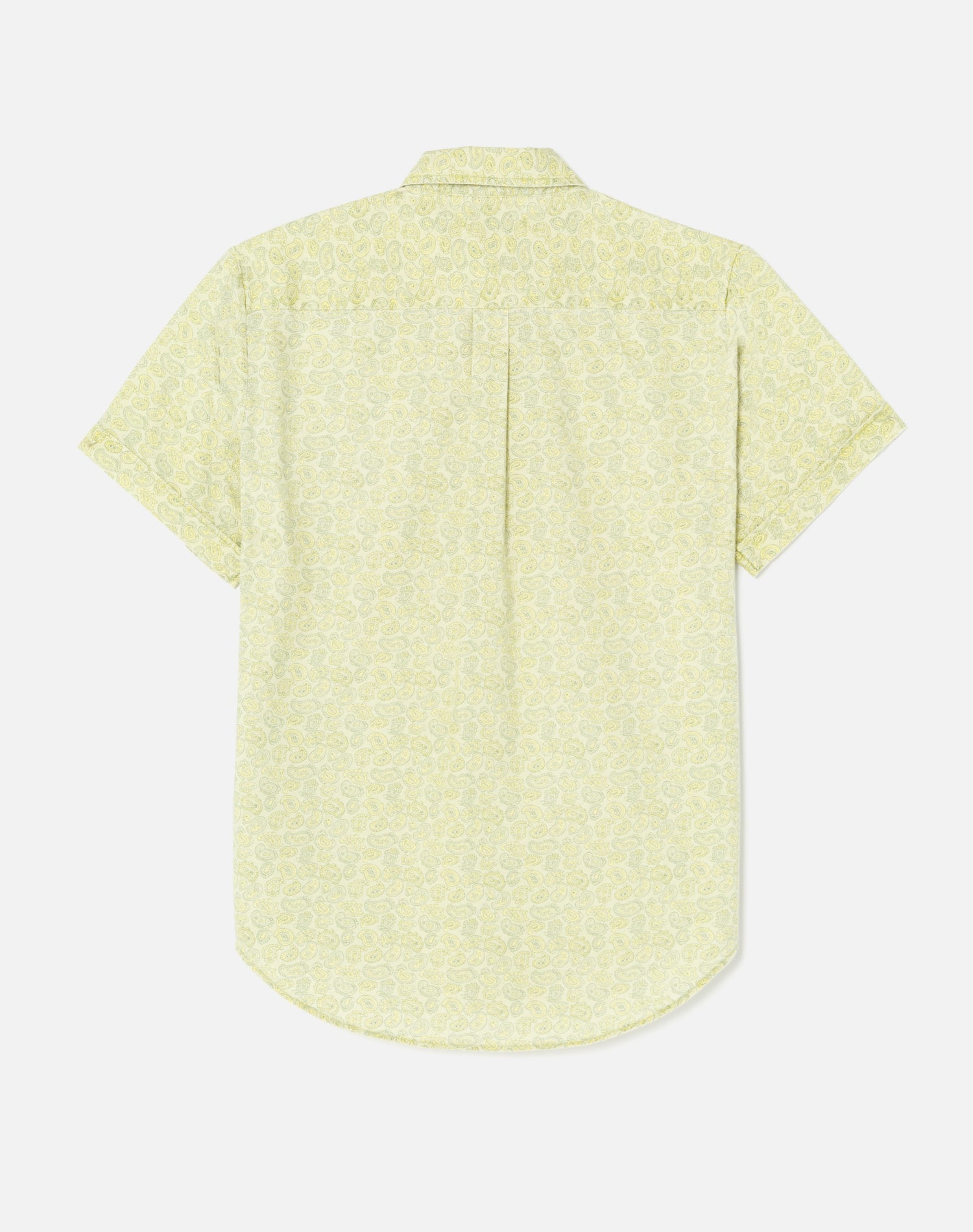 Womens | 70s Short Sleeve Shirt | Citrus Paisley