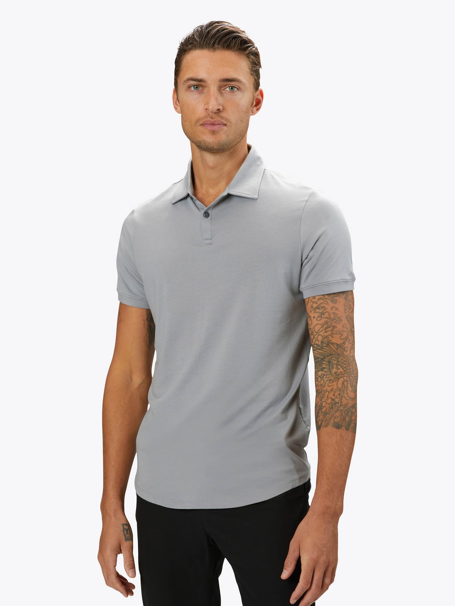Mens | COZ Polo | Granite