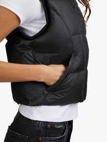 Womens | Thermopuff Vest | Black