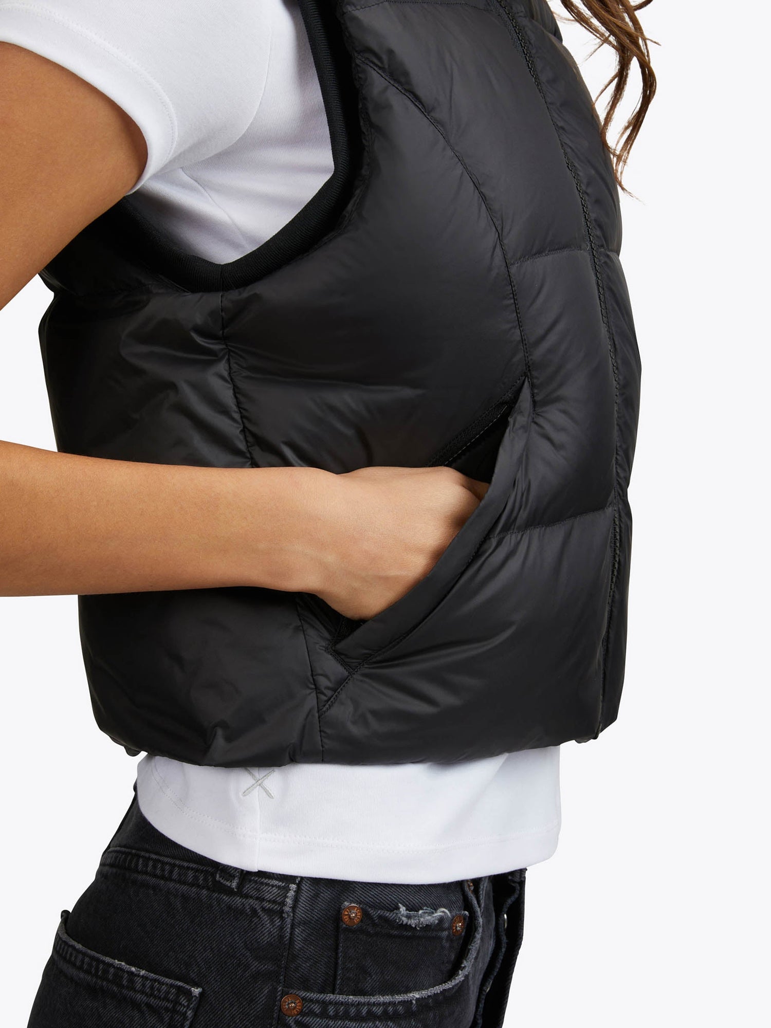 Womens | Thermopuff Vest | Black
