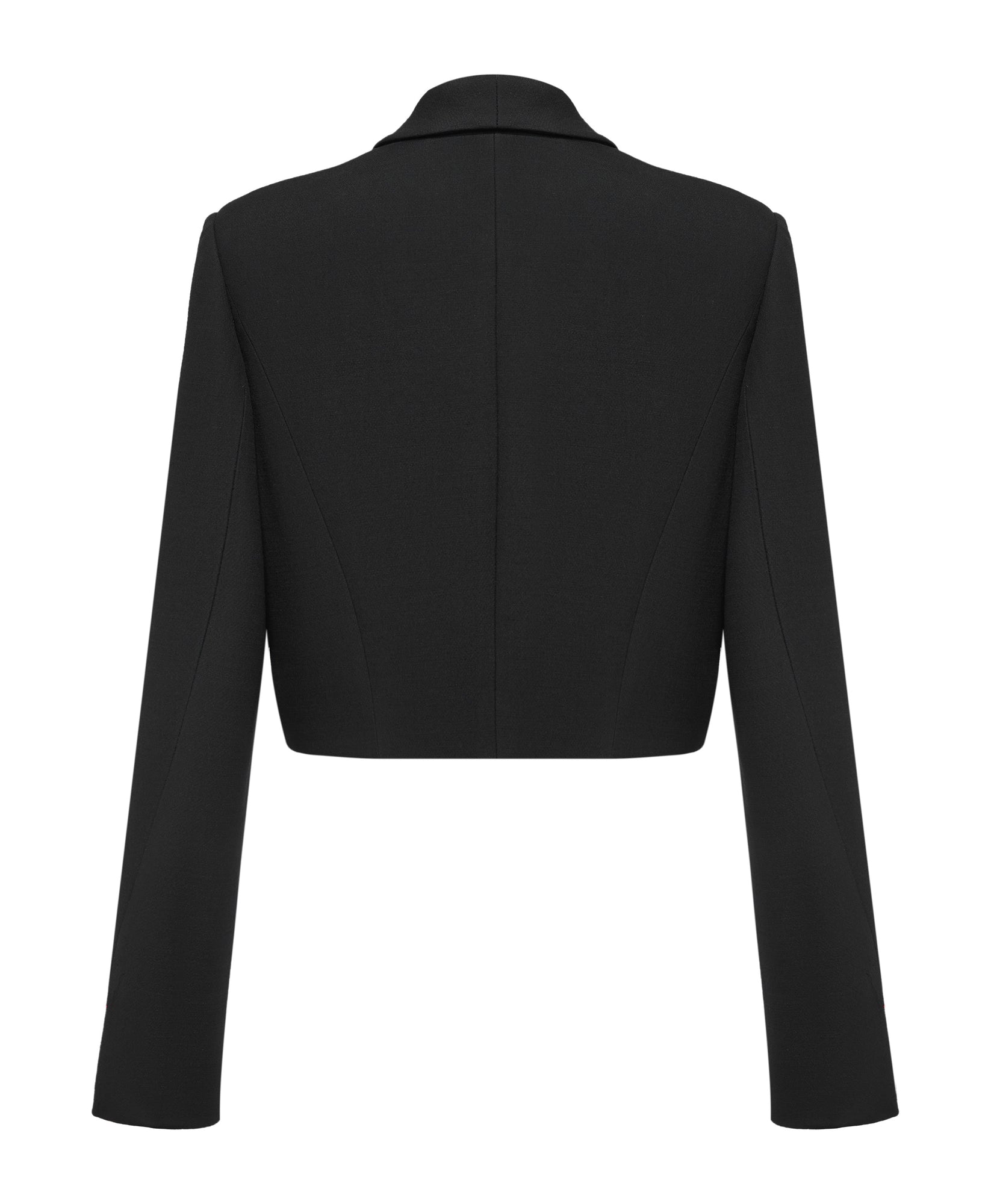 Cropped Blazer | Black