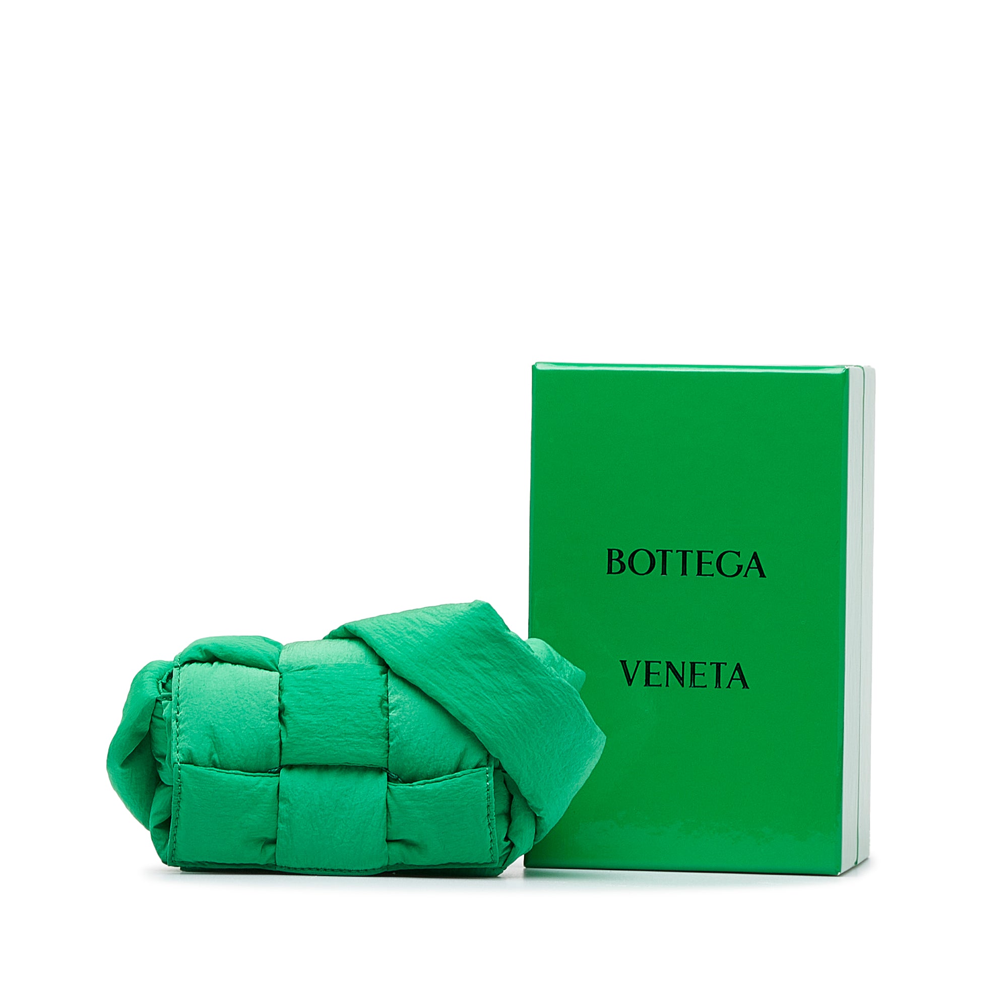 Bottega Veneta Pre-Owned Candy Padded Tech Cassette | Women | Green