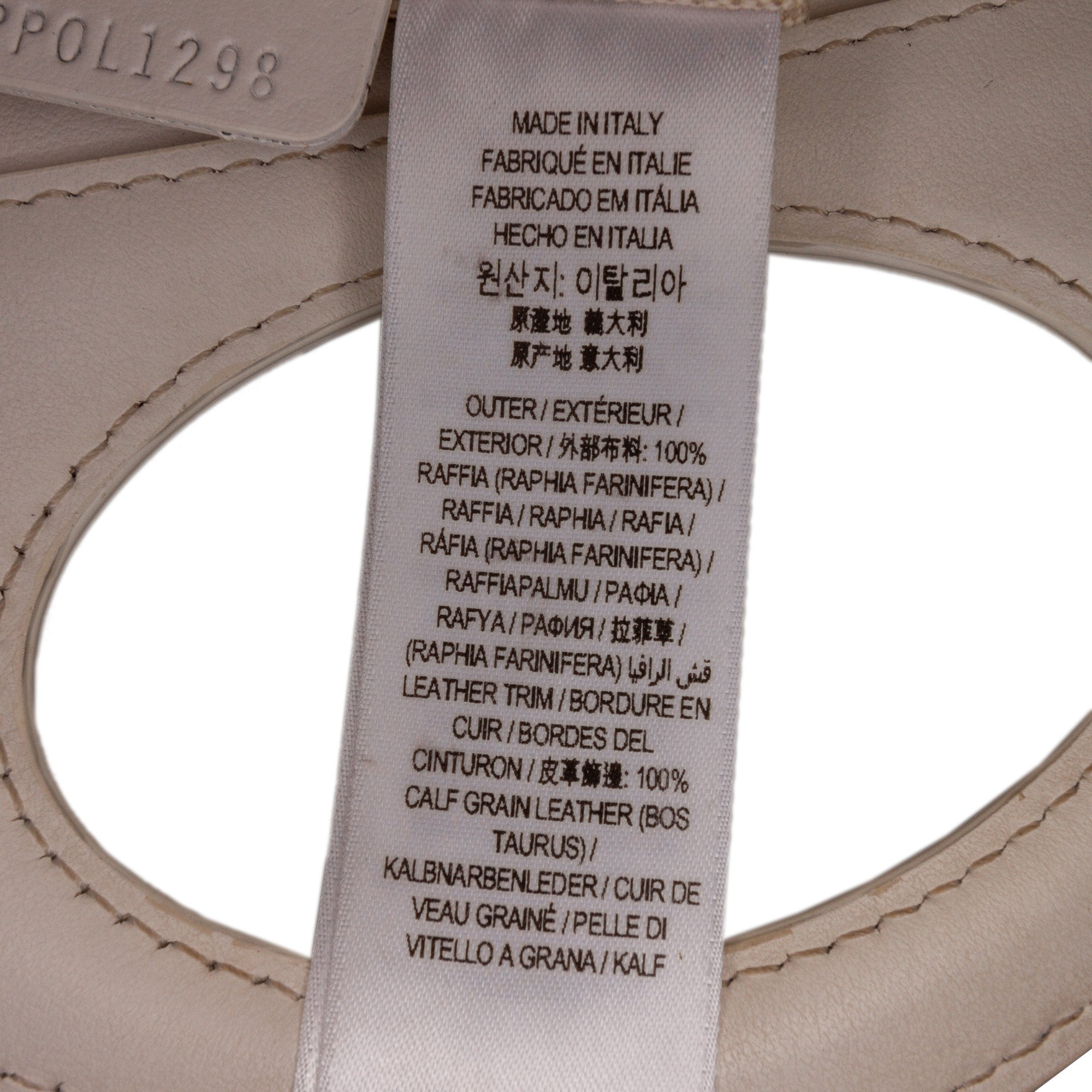 Burberry | Pre-Owned Pocket Raffia Satchel | Brown/Beige