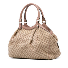 Gucci | Pre-Owned Medium Diamante Canvas Sukey Tote | Brown/Beige