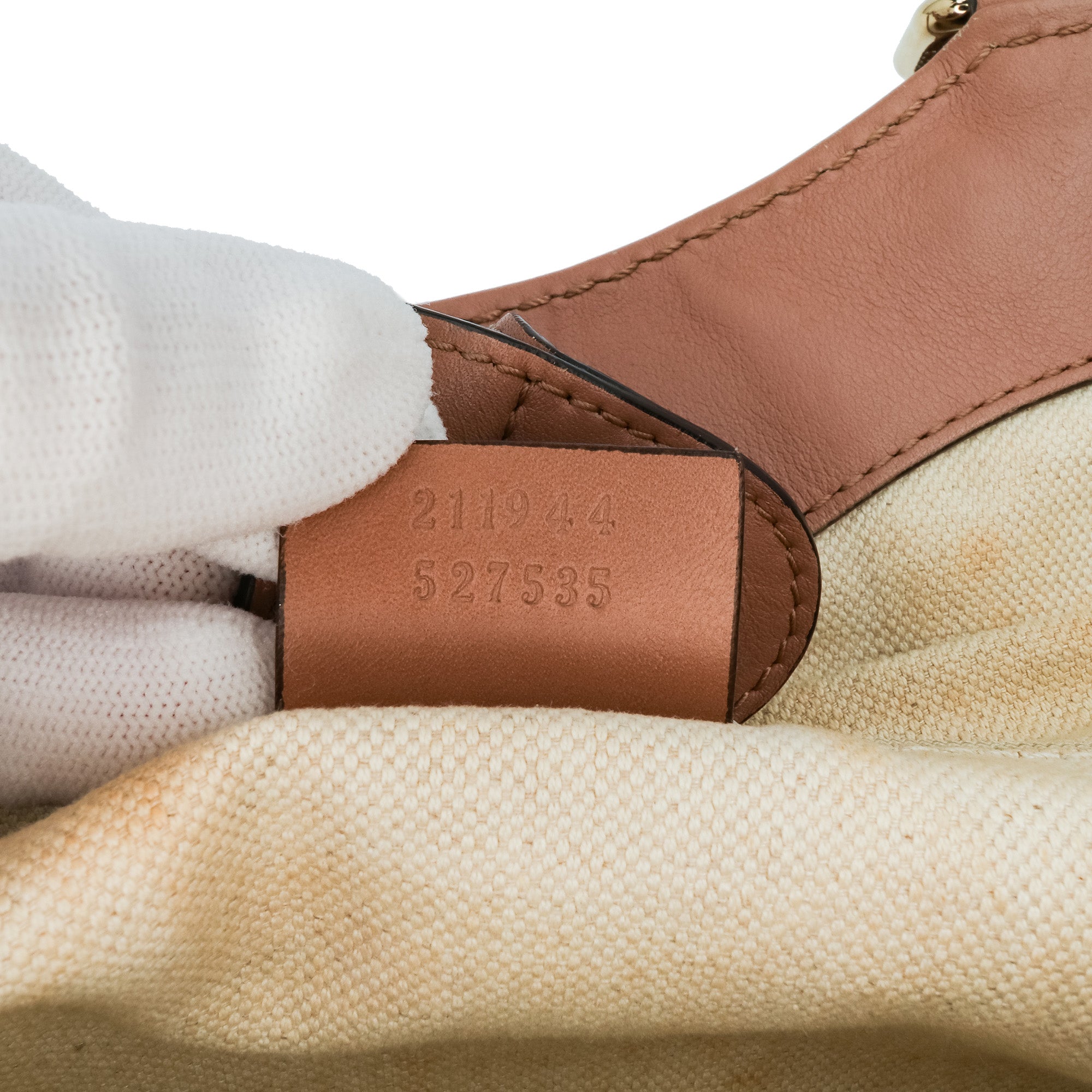 Gucci | Pre-Owned Medium Diamante Canvas Sukey Tote | Brown/Beige