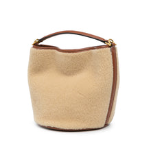Celine | Pre-Owned Shearling Bucket 16 | Brown/Beige