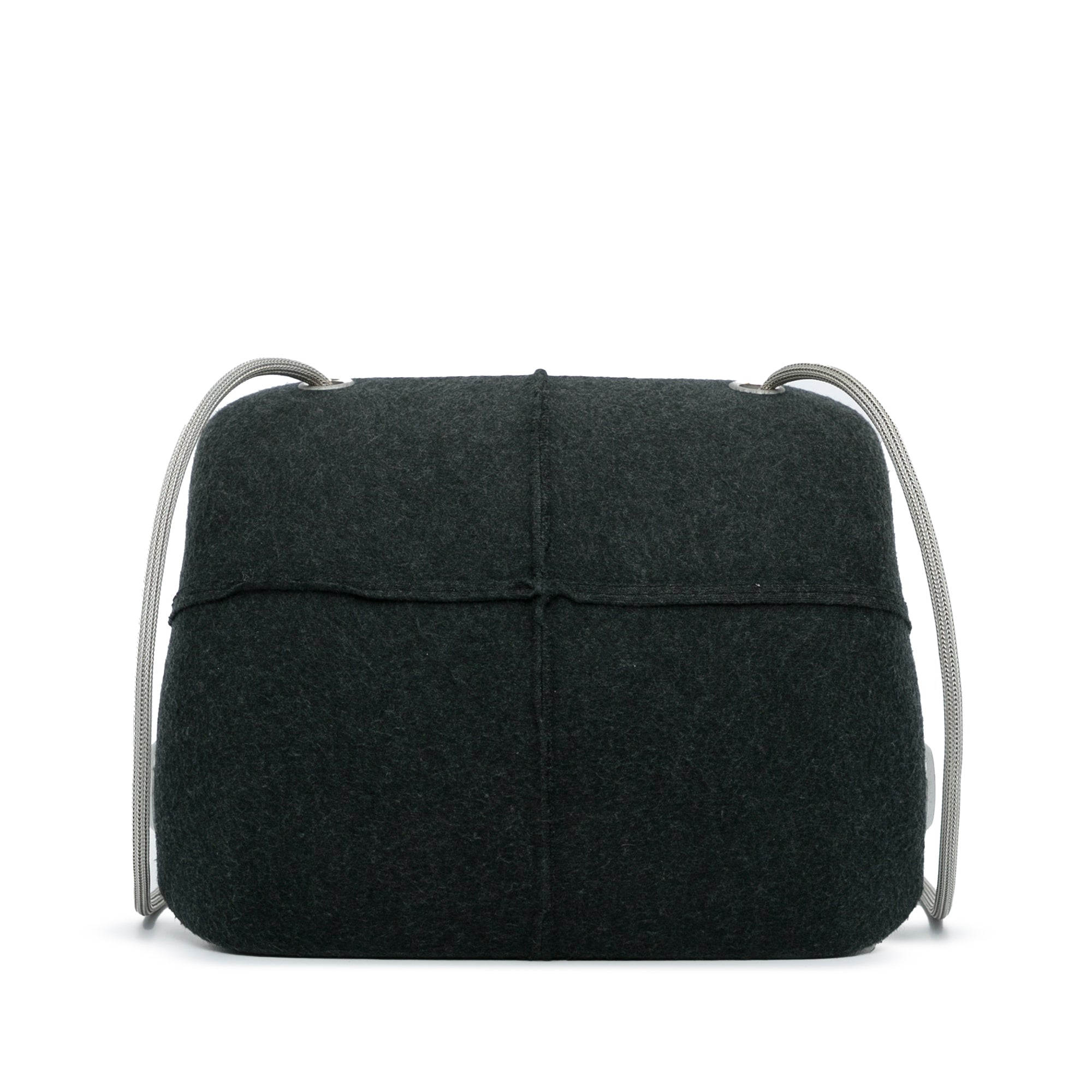 Chanel | Pre-Owned Wool Limited Edition Crossbody Bag | Black
