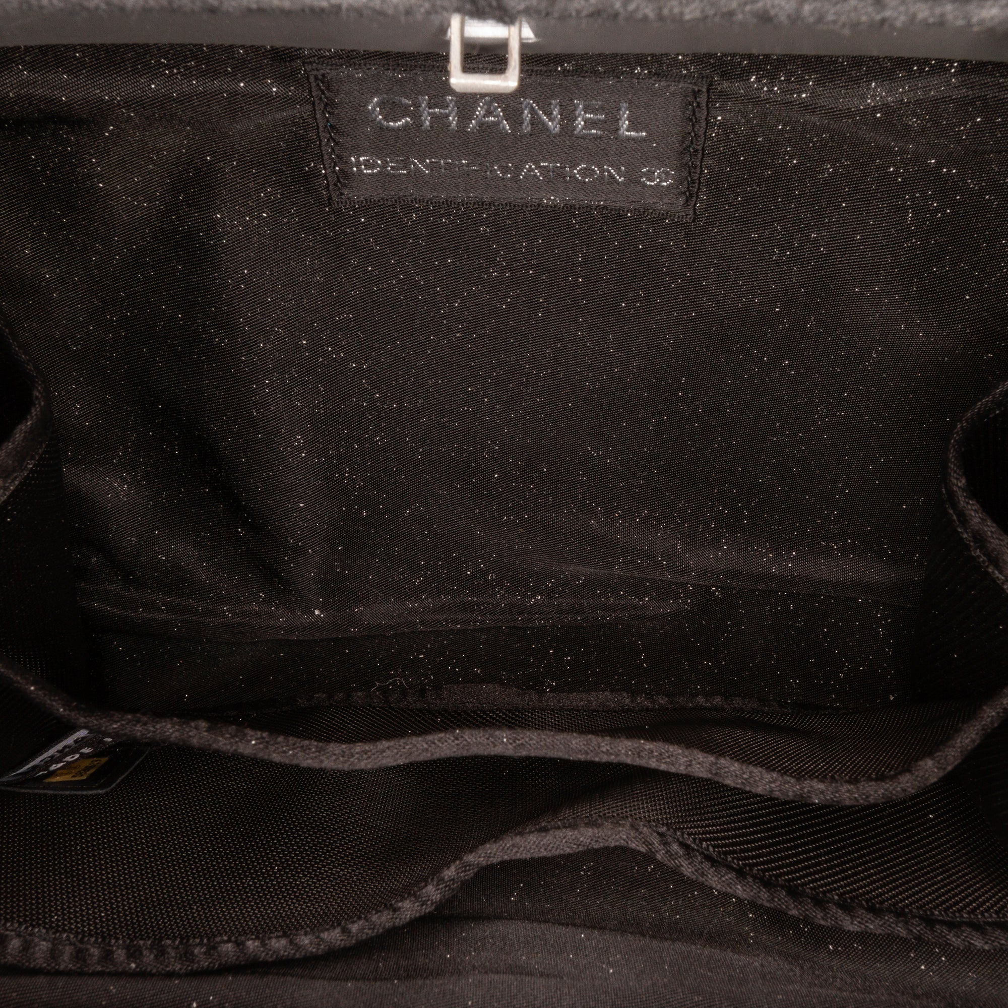 Chanel | Pre-Owned Wool Limited Edition Crossbody Bag | Black