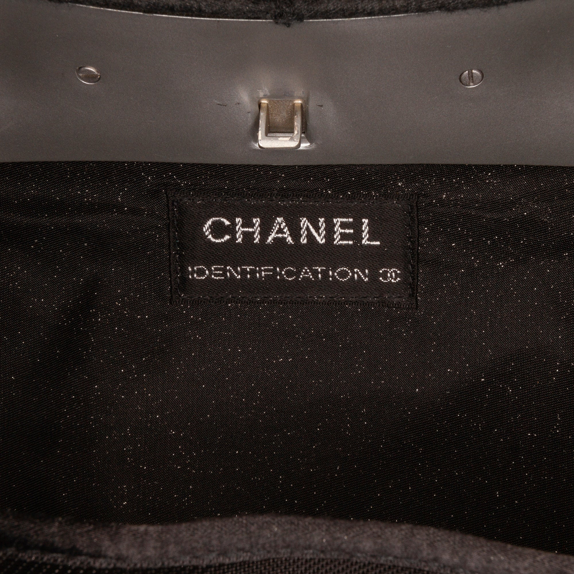 Chanel | Pre-Owned Wool Limited Edition Crossbody Bag | Black