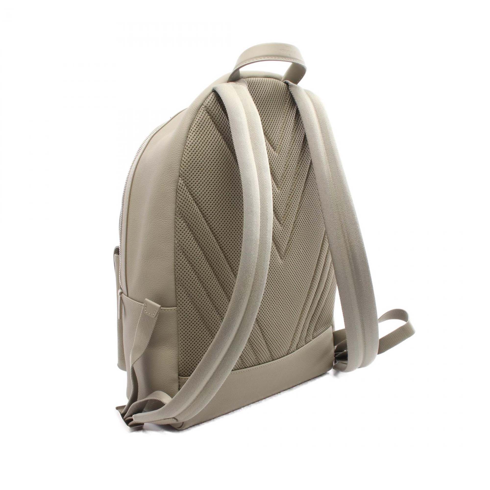 Louis Vuitton Backpack Takeoff Light Khaki Leather Louis Vuitton Calfskin Aerogram Takeoff Backpack main image 4