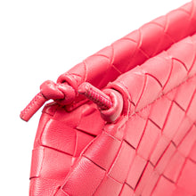 Bottega Veneta | Pre-Owned Mini Nappa Intrecciato The Knot Crossbody | Pink/Strawberry