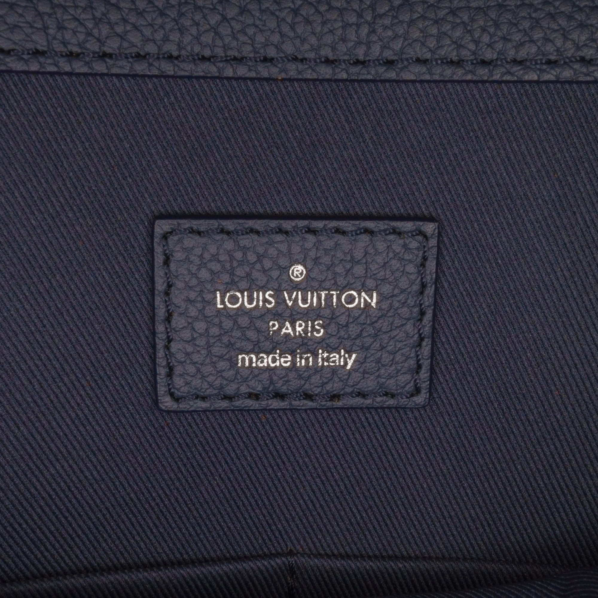 Louis Vuitton | Pre-Owned Monogram Ink Watercolor Sac Plat Zippe | Blue