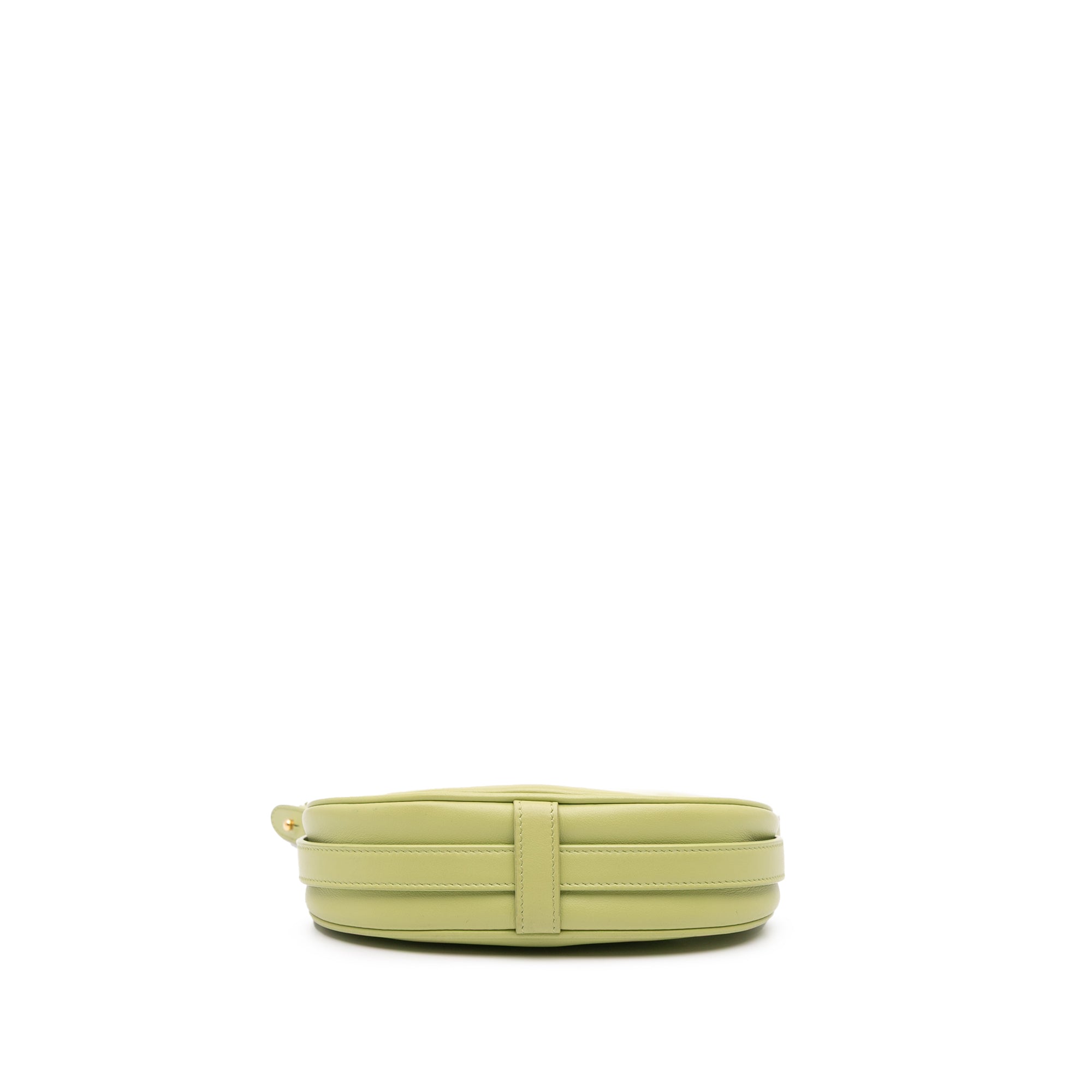Celine | Pre-Owned Mini Smooth Calfskin Ava Shoulder Bag | Green/Olive Green