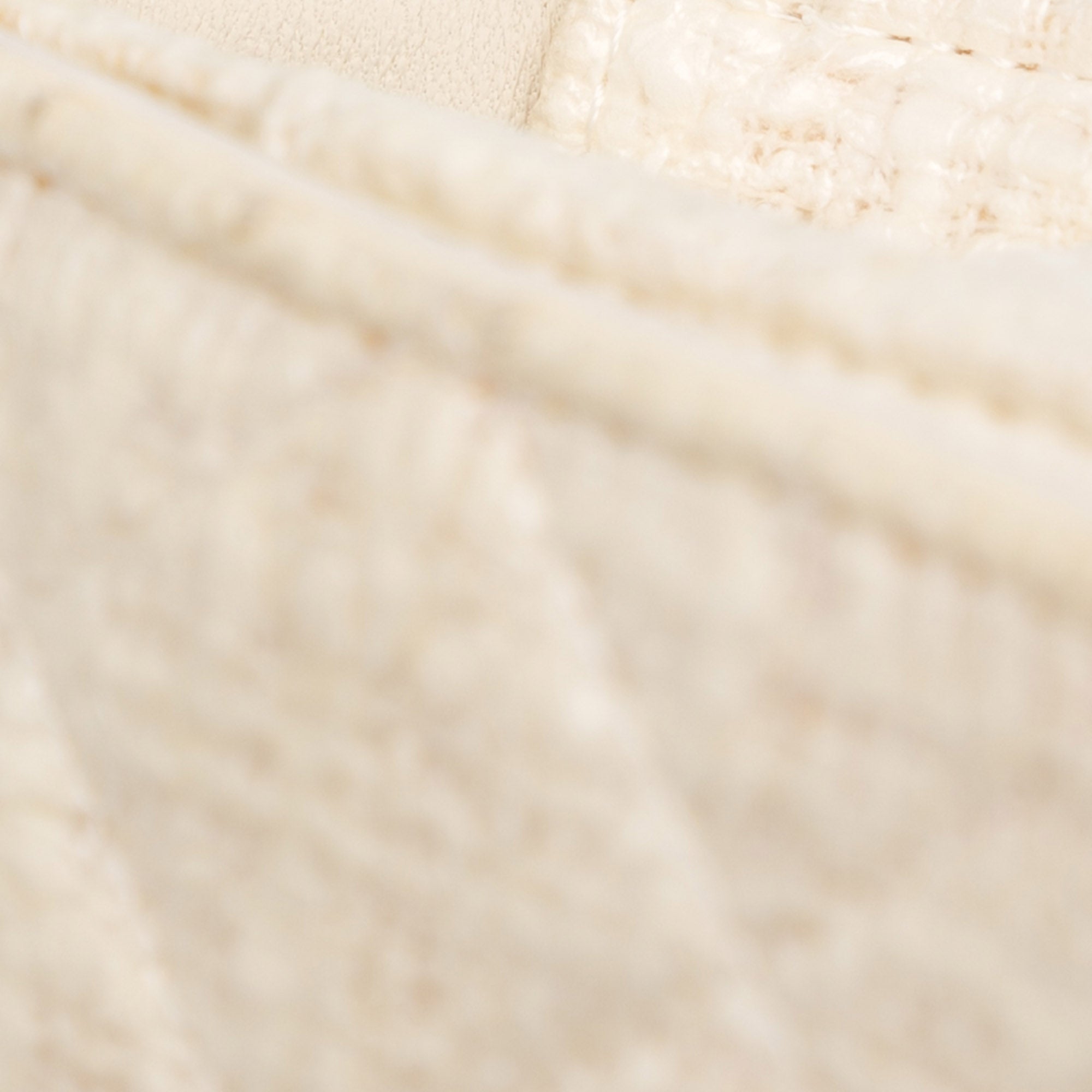 Chanel | Pre-Owned CC Coated Tweed Wallet On Chain - I | Brown/Beige