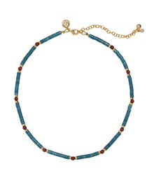 Oriel Necklace in Teal | Green