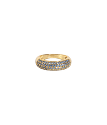Veyra Ring in Smoked Sapphire - Loren Hope