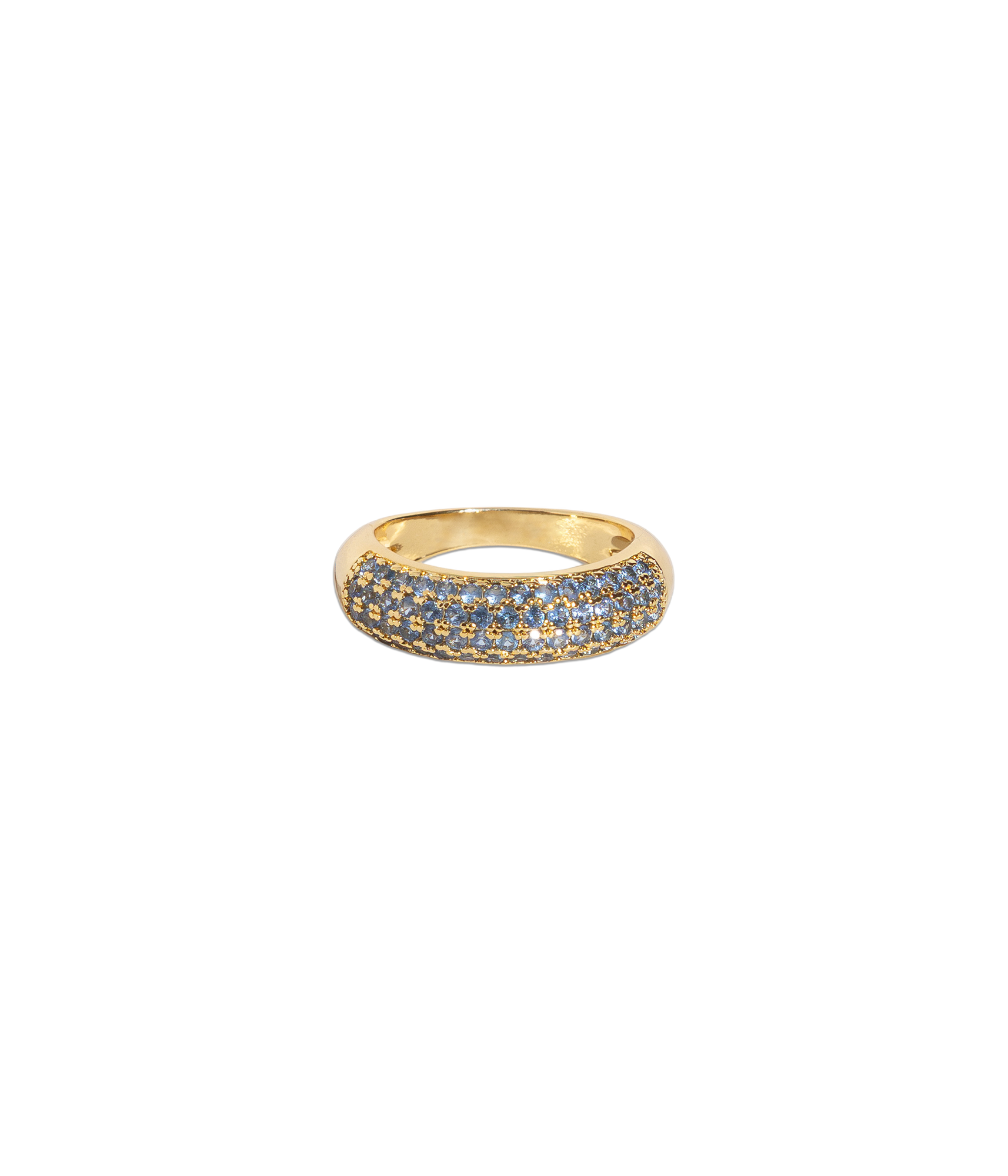 Veyra Ring in Smoked Sapphire - Loren Hope