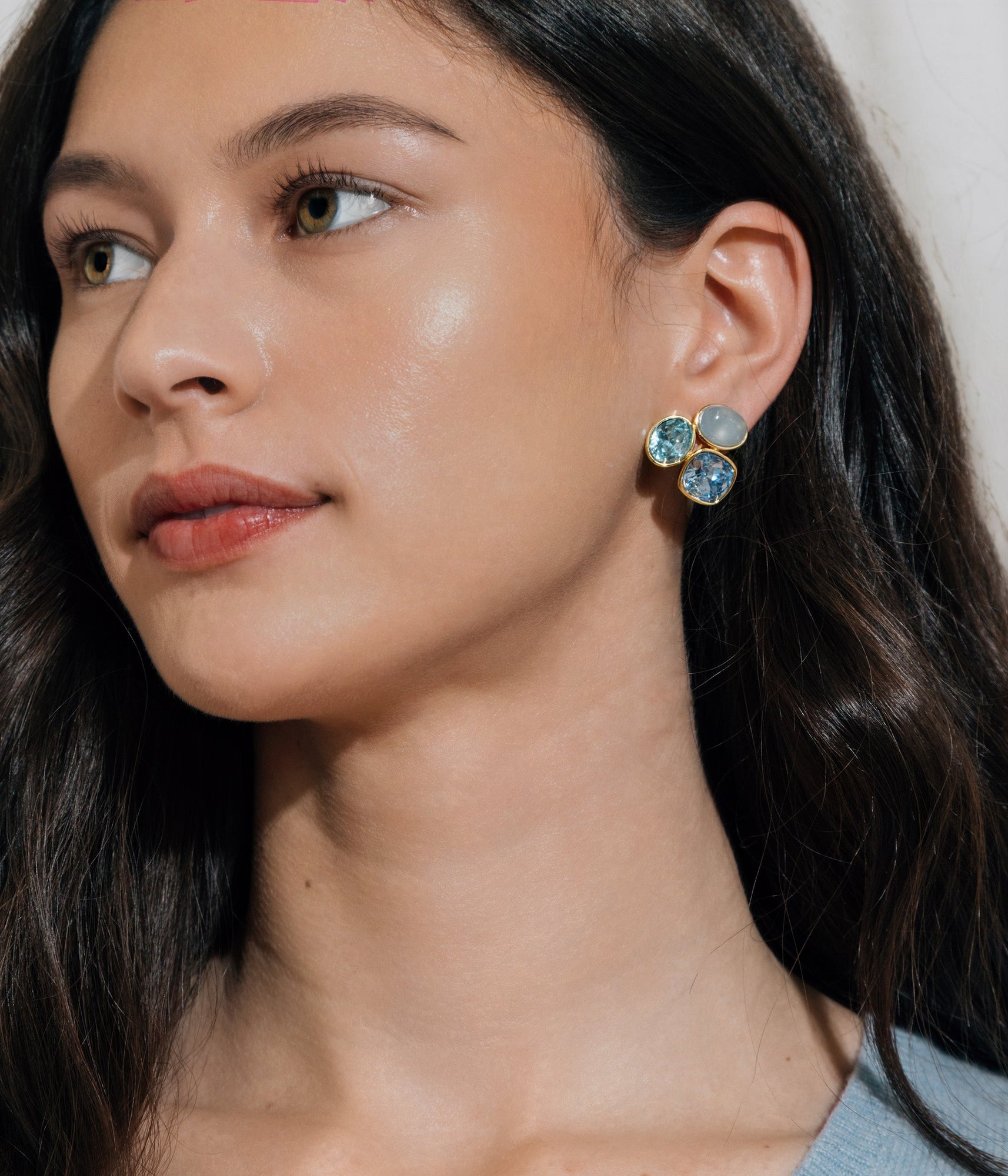 Lora Earrings | Blue