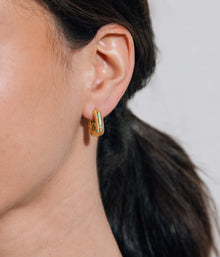 Lumina Earrings | Gold