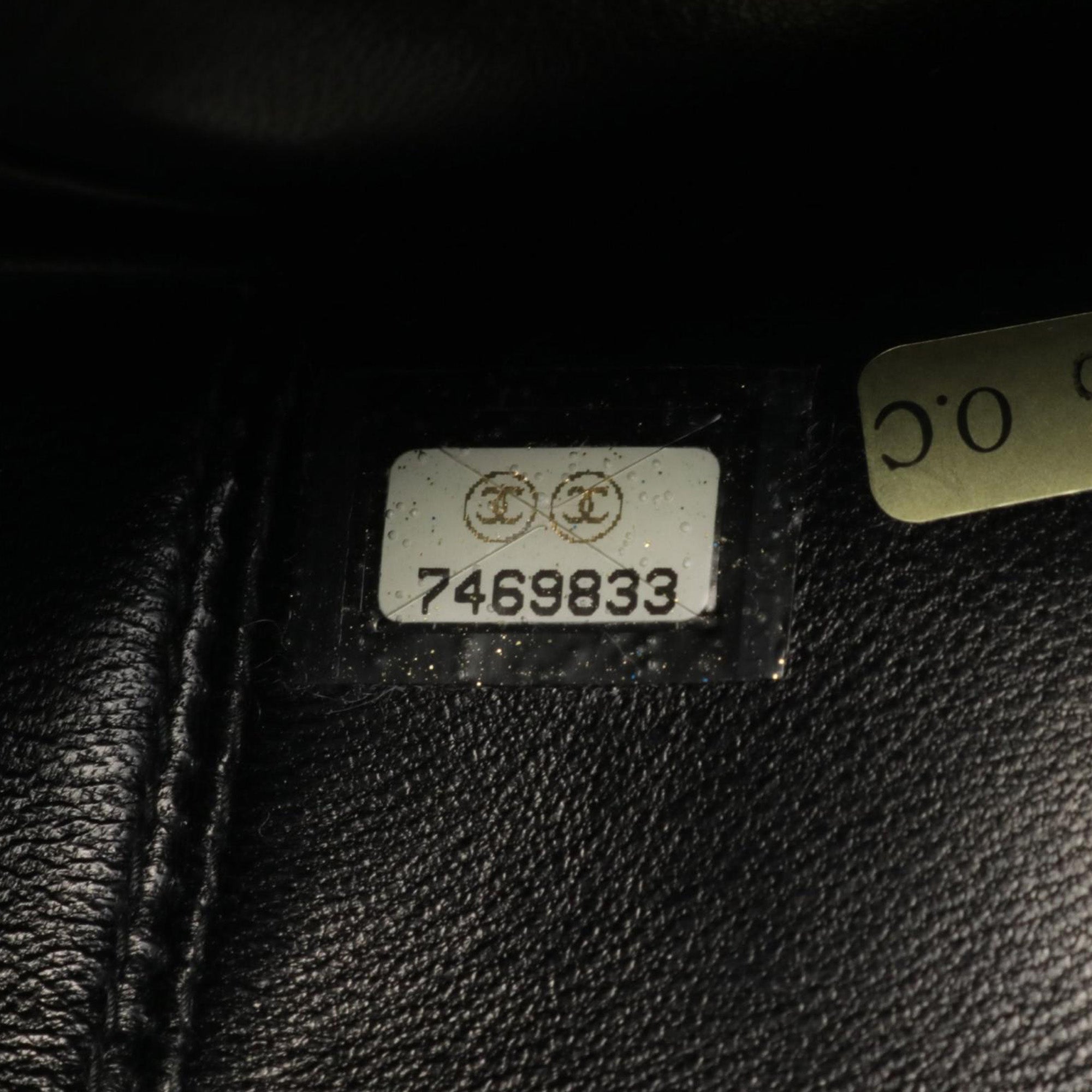 Chanel | Pre-Owned Lambskin and Satin Camellia Flower Evening Bag | Black