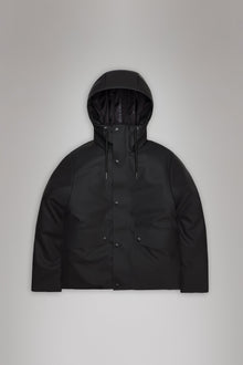 RAINS Nome Short W Parka Black Jacket