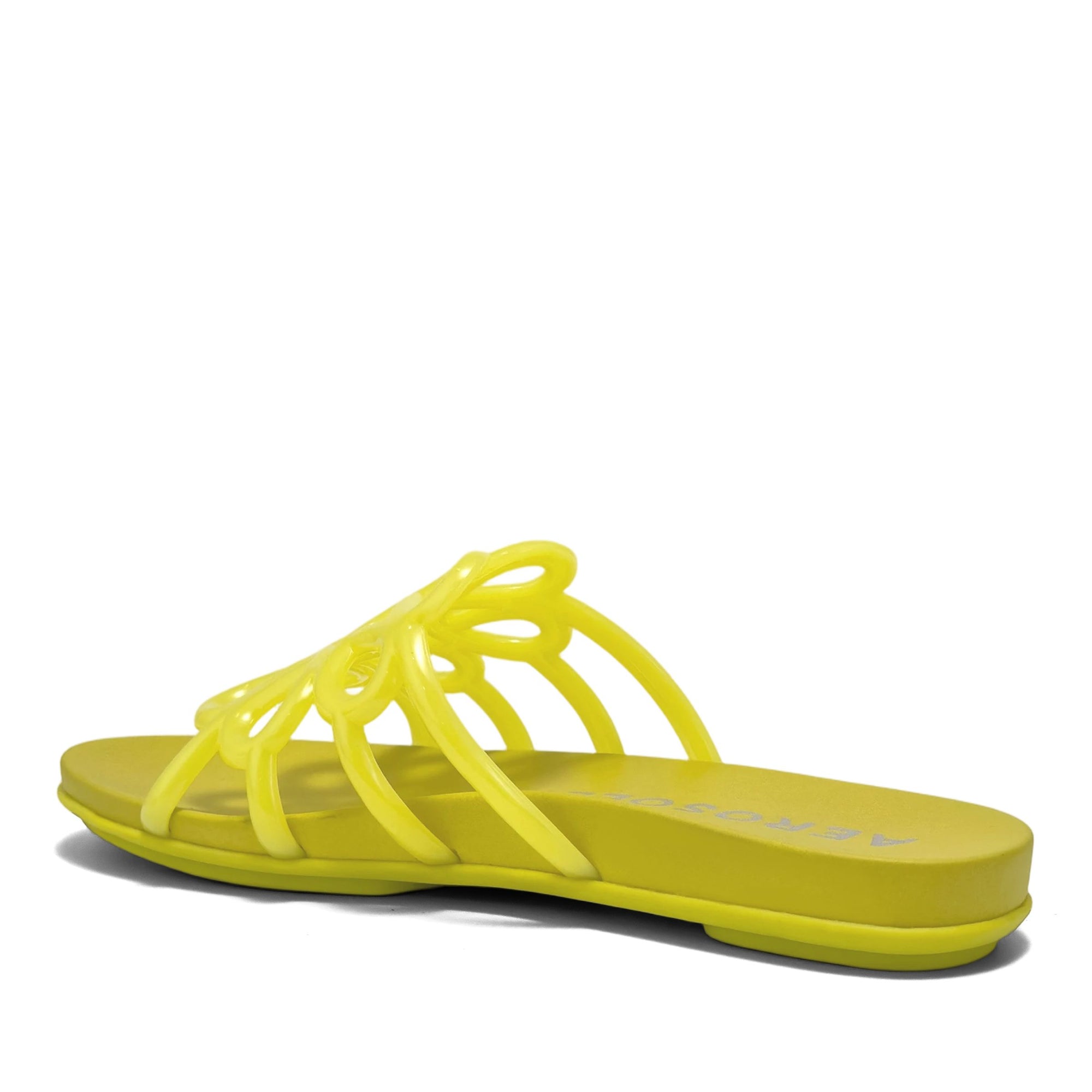 Frida Sandal Flat | Kiwi Transluscent Thermoplastic Polyurethane