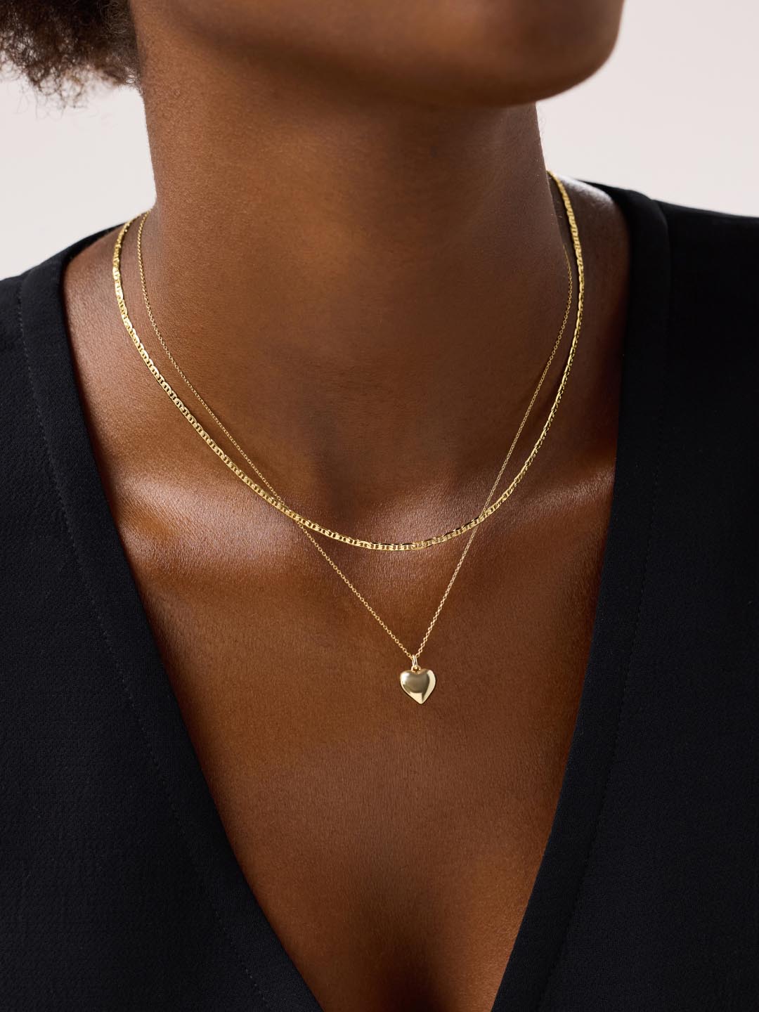 Flat Mariner Chain - Morgan Slim | 14K Gold on Brass