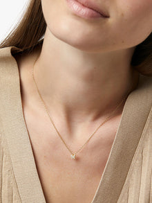 Souryaz Butterfly Necklace | 14K Gold on Sterling Silver | Cubic Zirconia