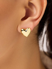 Ana Luisa Jewelry Earrings Stud Earrings  Heart Earrings Vivian Gold Gold