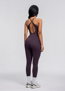 Contrology Crossback Bodysuit | Midnight Plum