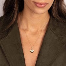 CZ Shell Drop Necklace - Adina's Jewels