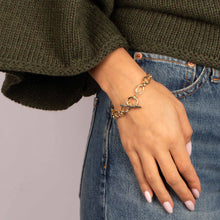 Knotted Oval Link Toggle Bracelet - Adina's Jewels