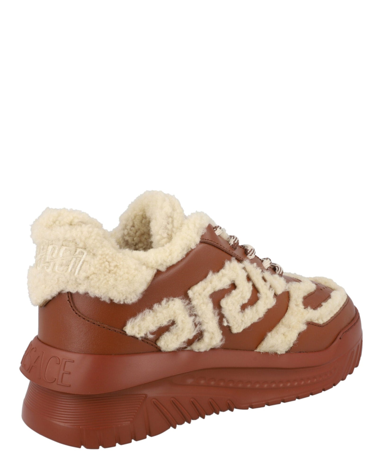 Versace | Odissea Shearling Sneakers