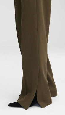 Pull-On Pant in Cozy Jersey | Olive