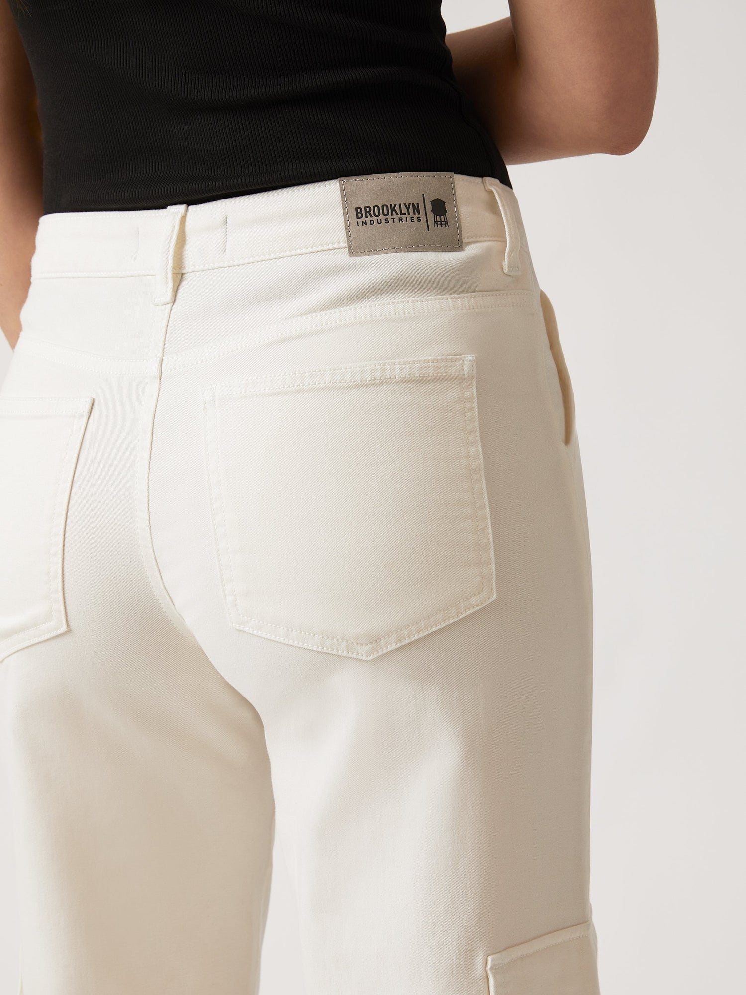 Womens | Cargo Pants | Antique White