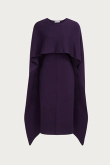 Halston | Amal Sweater Dress In Wool | Aubergine